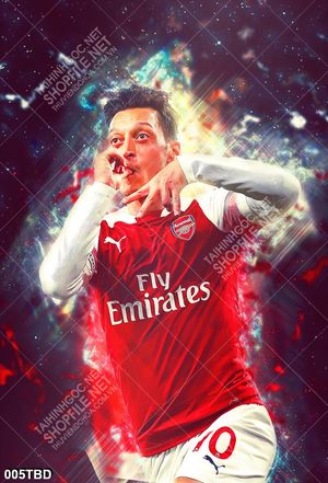 Tranh treo tường cầu thủ Mesut Özil