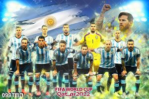 File bóng đá đội tuyển argentina world cup 2022
