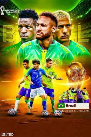Tranh bóng đá những ngôi sao đội tuyển Brazil 