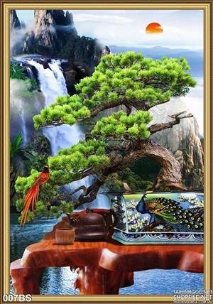 Tranh bonsai nghệ thuật phong thủy
