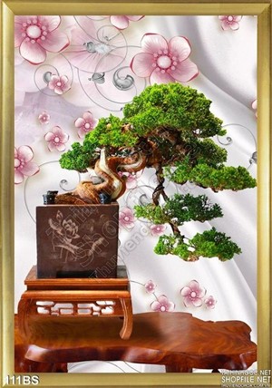 Tranh bonsai nghệ thuật độc đáo