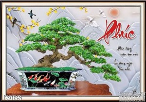 Chậu bonsai nghệ thuật phúc đẹp
