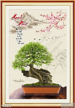 Chậu bonsai hòn lăng bọ hạnh phúc