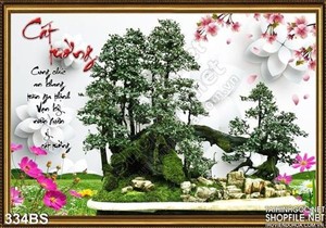 Chậu bonsai đẹp cát tường
