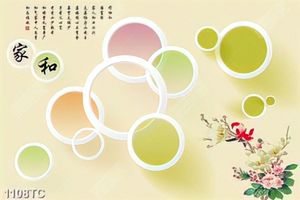 Tranh 3D hoa dán tường đẹp