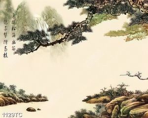 Tranh thư pháp sơn dầu