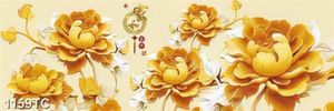 Tranh hoa mẫu đơn file psd
