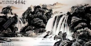 Tranh thủy mặc và chữ thư pháp Trung Hoa