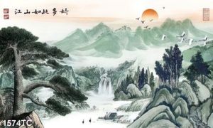 Tranh thủy mặc đẹp nổi tiếng