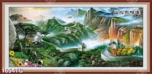 Tranh sơn dầu phong cảnh vạn lý trường thành