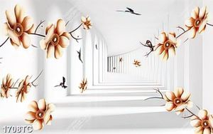 Tranh lụa 3D hoa đẹp