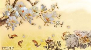 Tranh tài lộc hoa mộc lan