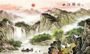 Tranh thác phong thủy