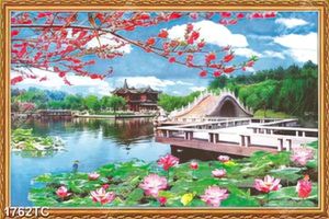 Tranh cảnh phong thủy mùa xuân Trung Quốc