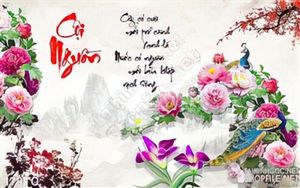 Tranh chim công cội nguồn và hoa mẫu đơn decor 3d