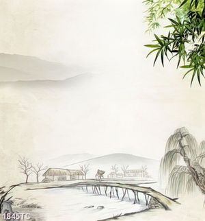 Tranh làng quê xưa