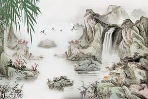 Tranh thủy mặc và tre