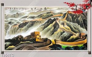 Tranh vạn lý trường thành màu xuân
