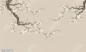 Tranh dán tường hoa mai