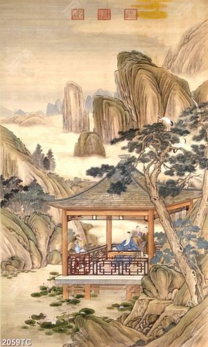 Tranh cảnh núi chất lượng cao