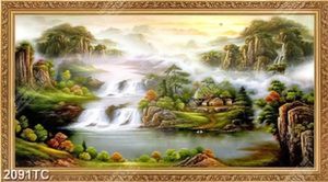 Tranh phong cảnh sơn dầu in canvas đẹp