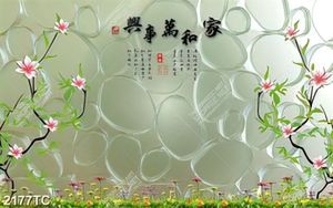 Tranh 3D hoa dán tường đẹp