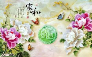 Tranh gỉa ngọc mẫu đơn chất lượng