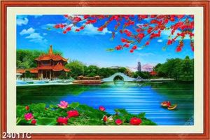 Tranh phong cảnh hữu tình mùa xuân