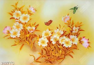 Tranh hoa dán tường đẹp