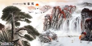 Tranh sơn thủy thác