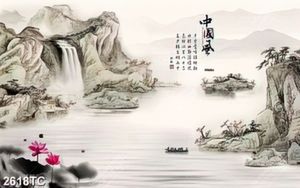Tranh thư pháp thủy mặc