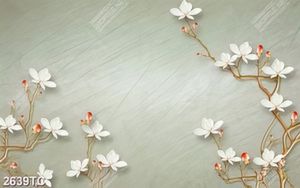 Tranh hoa dán tường đẹp