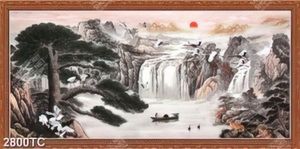 Tranh sơn dầu non nước