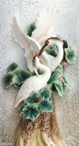 Tranh giả ngọc chim Hạc