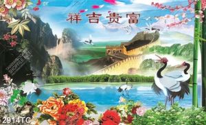 Tranh chim Hạc vạn lý trường thành