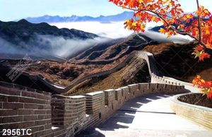 Tranh vạn lý trường thành mùa thu