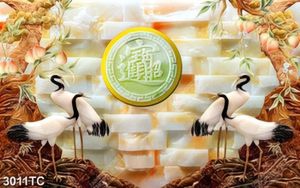 Tranh giả ngọc chim Hạc