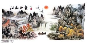 Tranh thư pháp sơn dầu đẹp