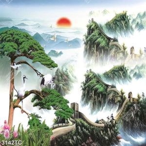 Tranh ghép vạn lý trường thành