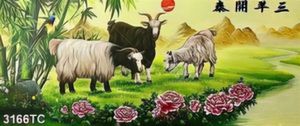 Tranh cừu và hoa
