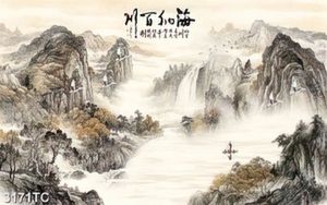 Tranh thư pháp thủy mặc