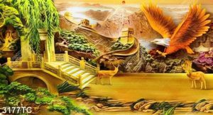 Tranh phù điêu và chim đại bàng