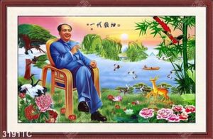 Tranh sơn dầu vị lãnh tụ