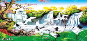 Tranh thác và chim Hạc nổi tiếng