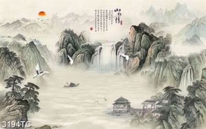 Tranh sơn dầu thư pháp