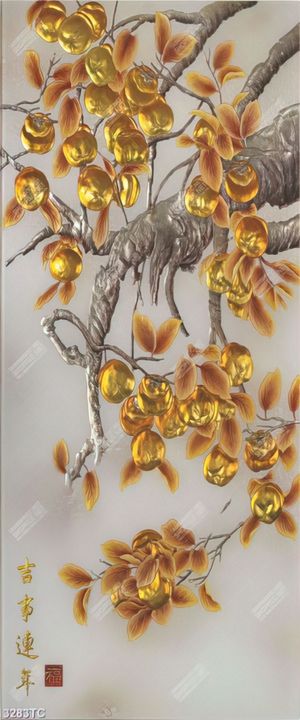 Tranh cây khổ dọc đẹp