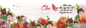Tranh chim công cha mje và hoa hoa mẫu đơn