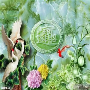 Tranh chim hạc giả ngọc