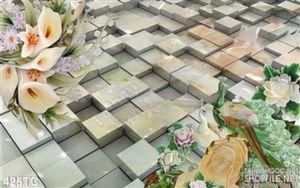 Tranh chim công 3d đẹp wall