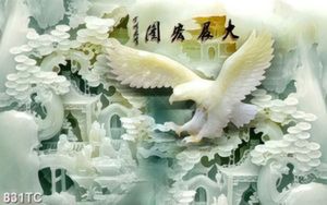 Tranh giả ngọc chim đại bàng